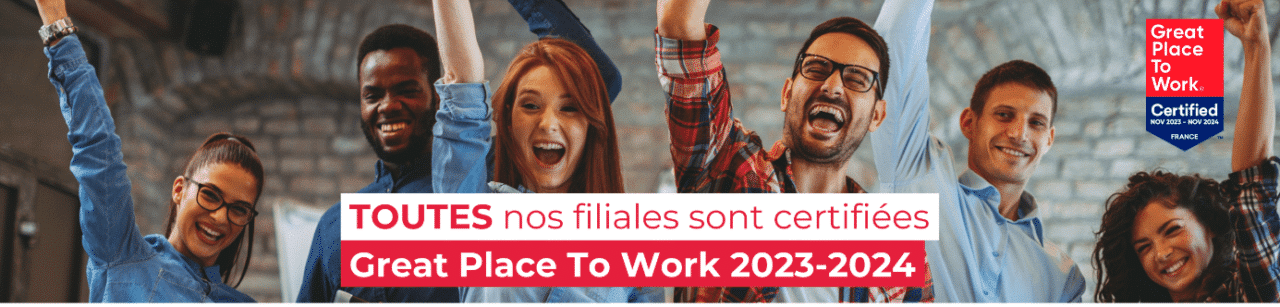 Toutes les filiales de Cofidis Group sont certifiées Great Place To Work